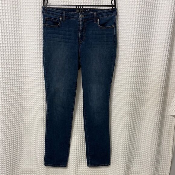 Gloria Vanderbilt Blue Slimming Jeans Medium Wash Size 6 - Picture 1 of 6